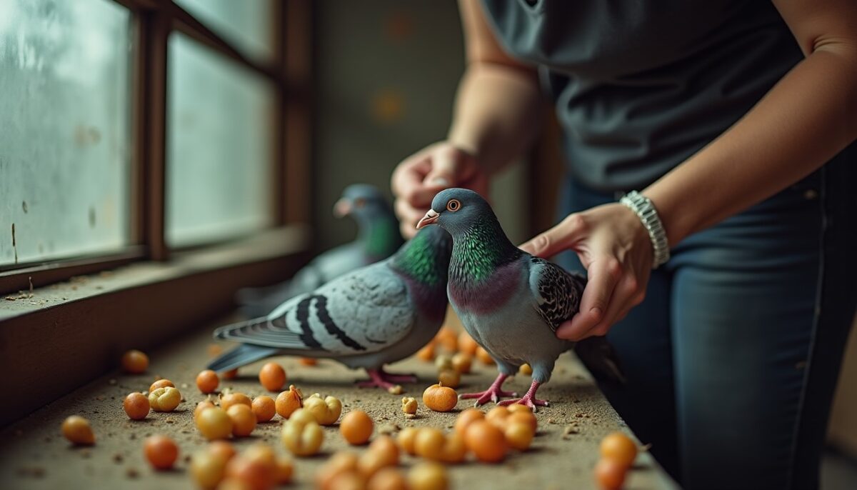Les clés pour offrir une alimentation équilibrée aux pigeons Les clés pour offrir une alimentation équilibrée aux pigeons