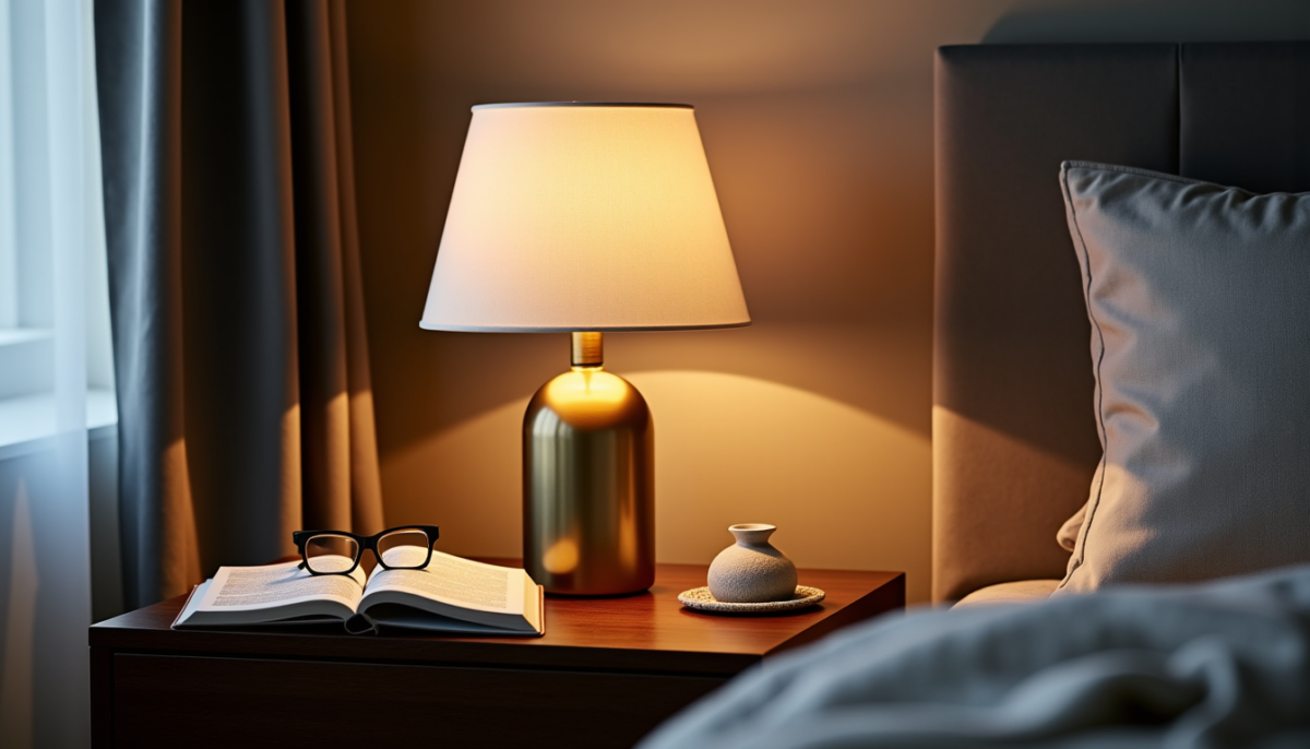 Choisir sa lampe de chevet : puissance, température de couleur et hauteur Choisir sa lampe de chevet : puissance, température de couleur et hauteur